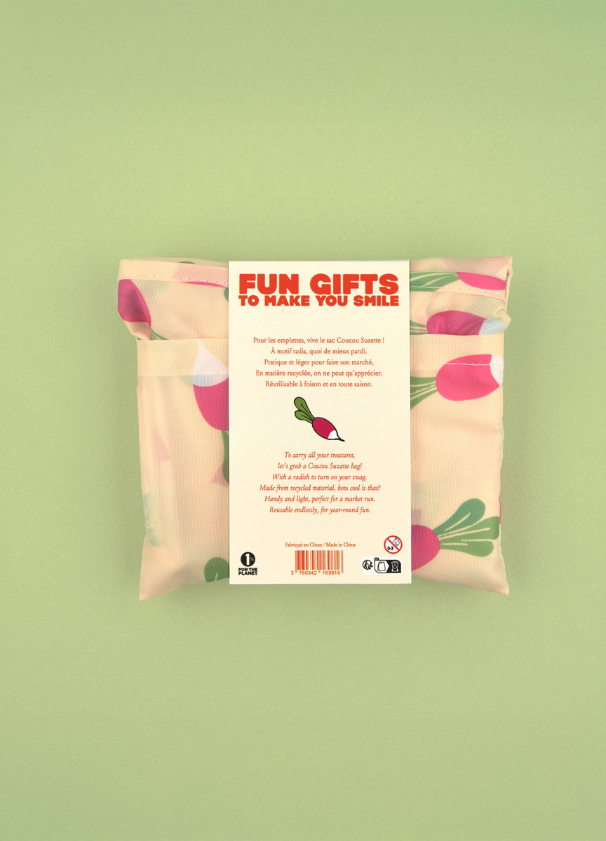 小蘿蔔環保折疊購物袋